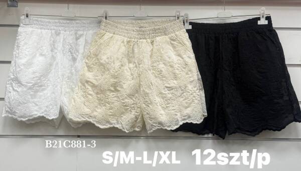 Szorty damskie Roz S/M-L/XL, Mix Kolor Paczka 12 szt